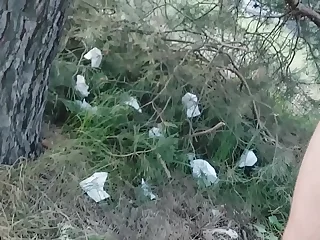 Young hungry-for-a-dick cruising twink goes broadly to the nude beach plus publicly shows off his jerkoff